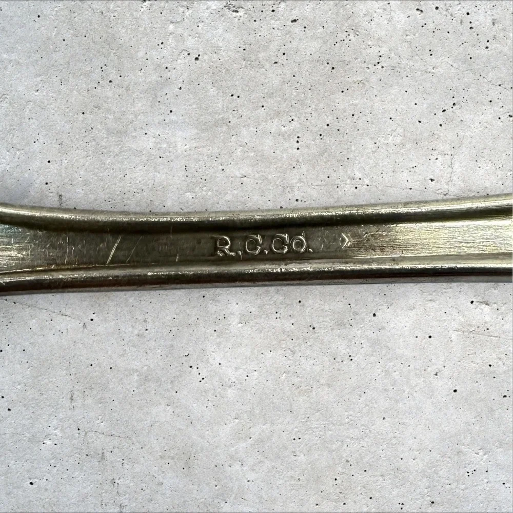 R.C. Co. vintage silver