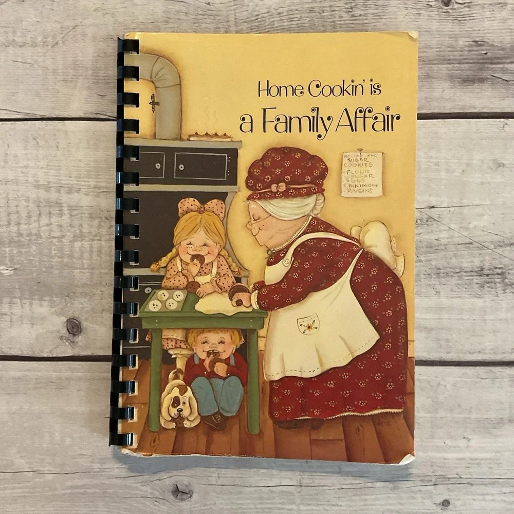 Home Cookin' Is Family Affair Cookbook Full Gospel Assembly Church Tecumseh Okla