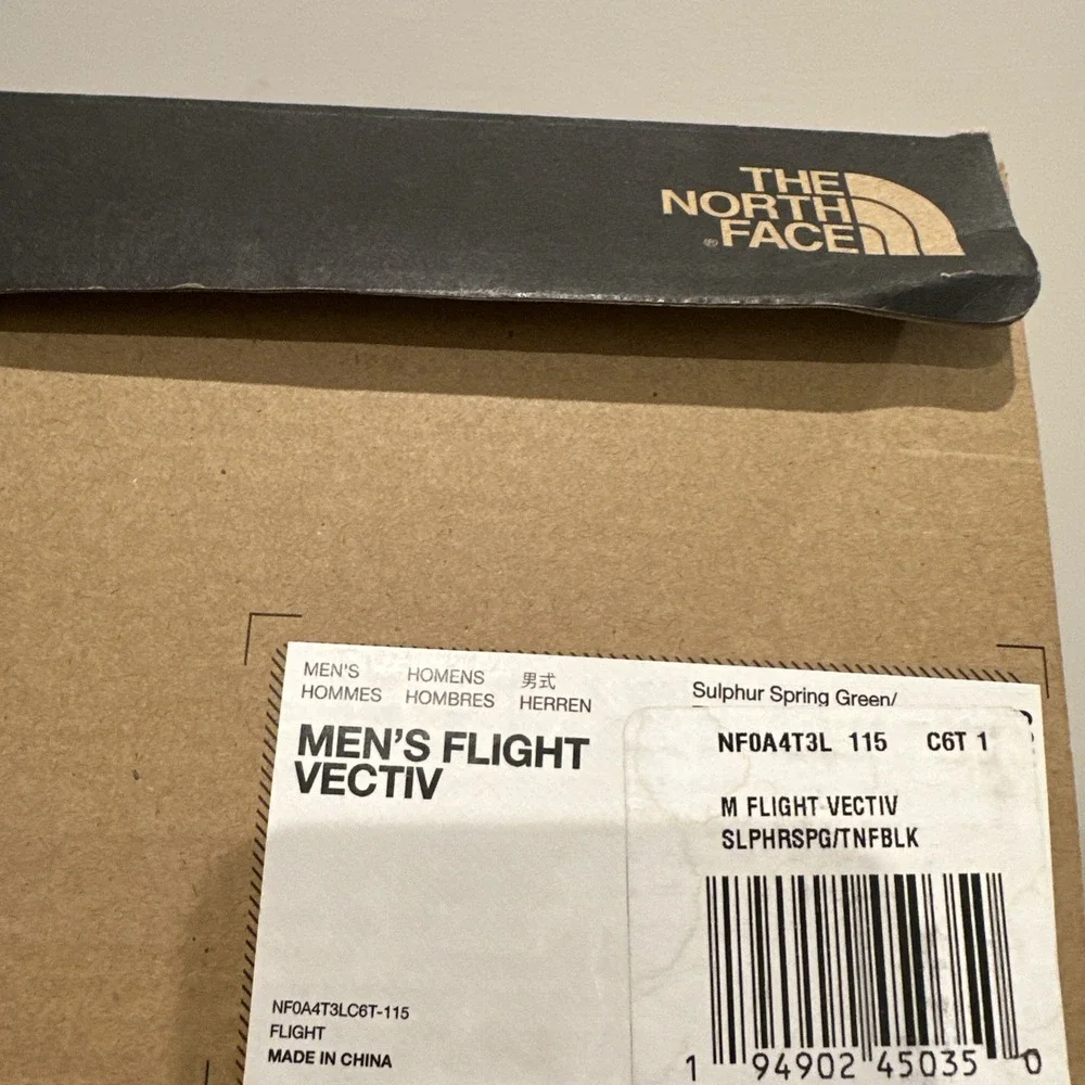 The North Face new box