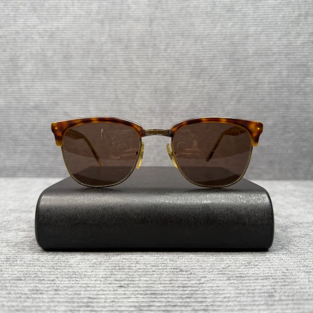 Marcolin Vintage Tortoise Gold Y2K Sunglasses Mod‎ 662 Col 891 Italy 51-20 140