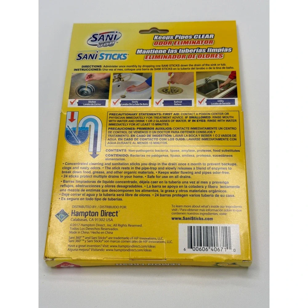 SANI STICKS maintain sparkling