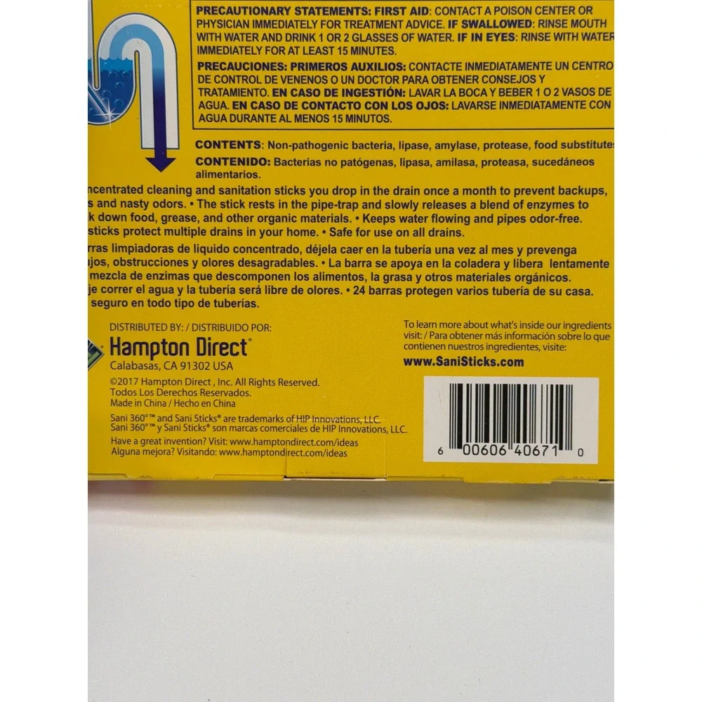 SANI STICKS maintain sparkling