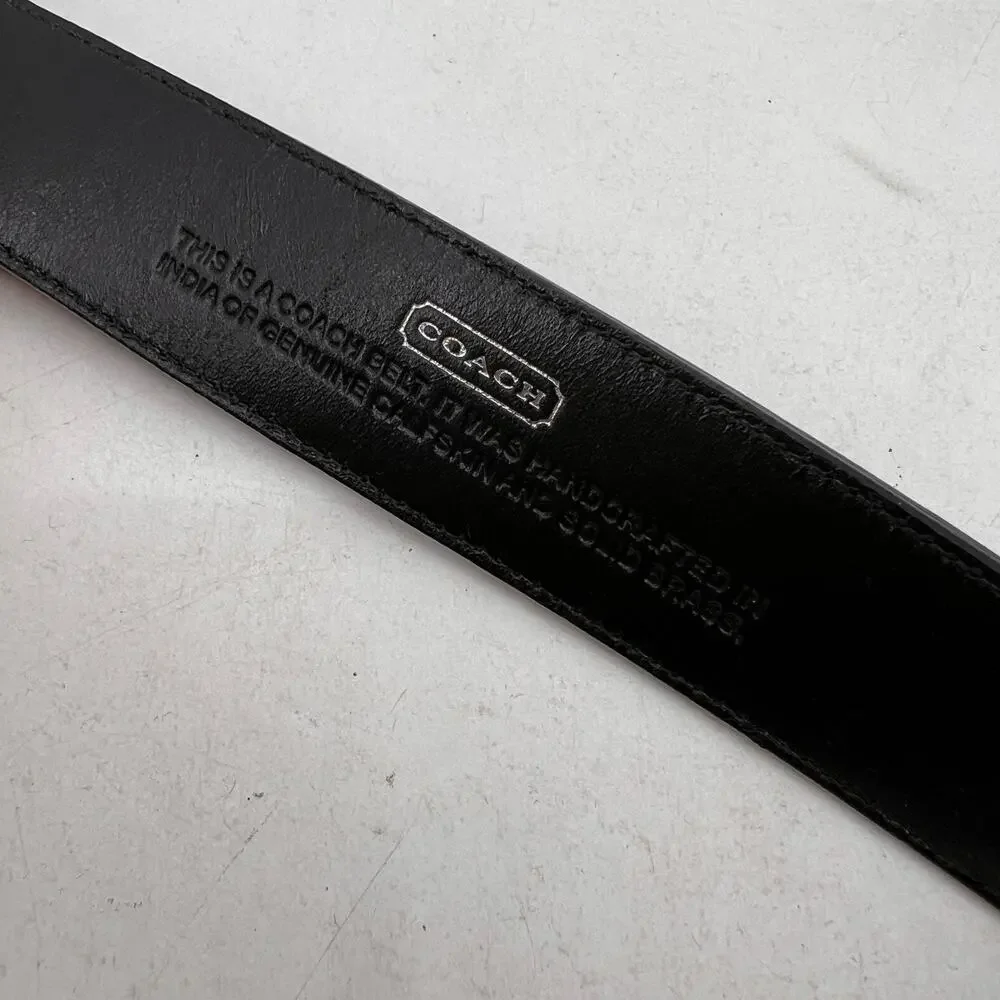 Coach belt mens