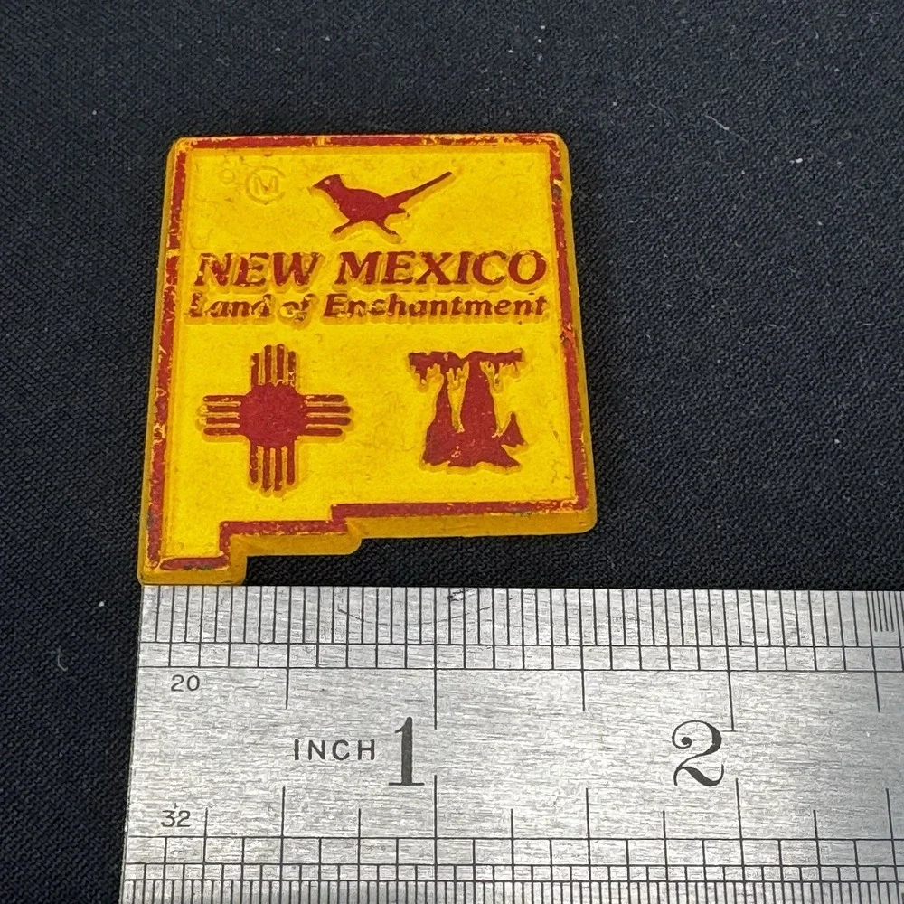 Vintage New Mexico Rubber Fridge‎ Magnet