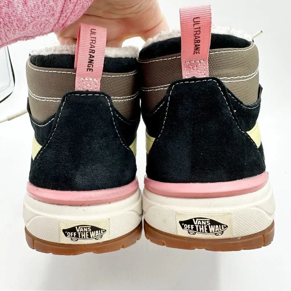 VANS UltraRange Exo Hi MTE‎ Mens Sz 7.0 Women 8.5, Canteen Black Marshmallow