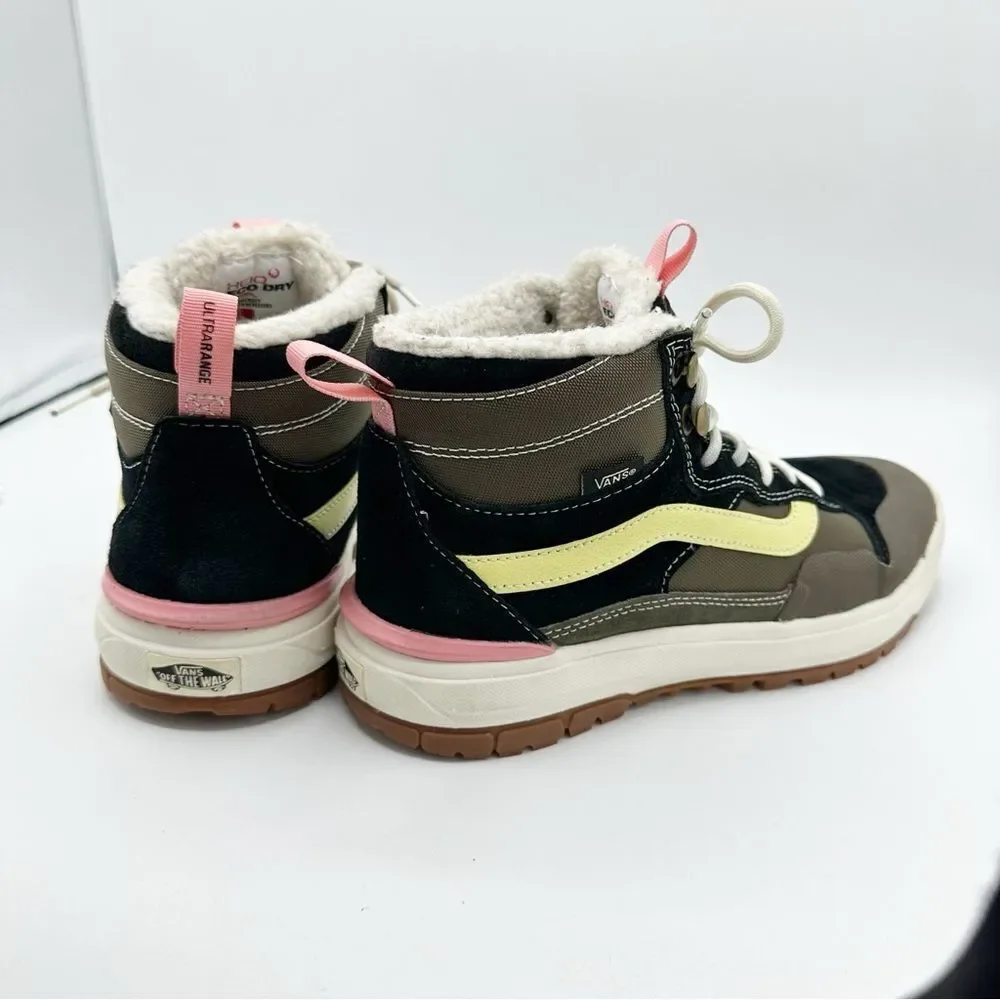 VANS UltraRange Exo Hi MTE‎ Mens Sz 7.0 Women 8.5, Canteen Black Marshmallow