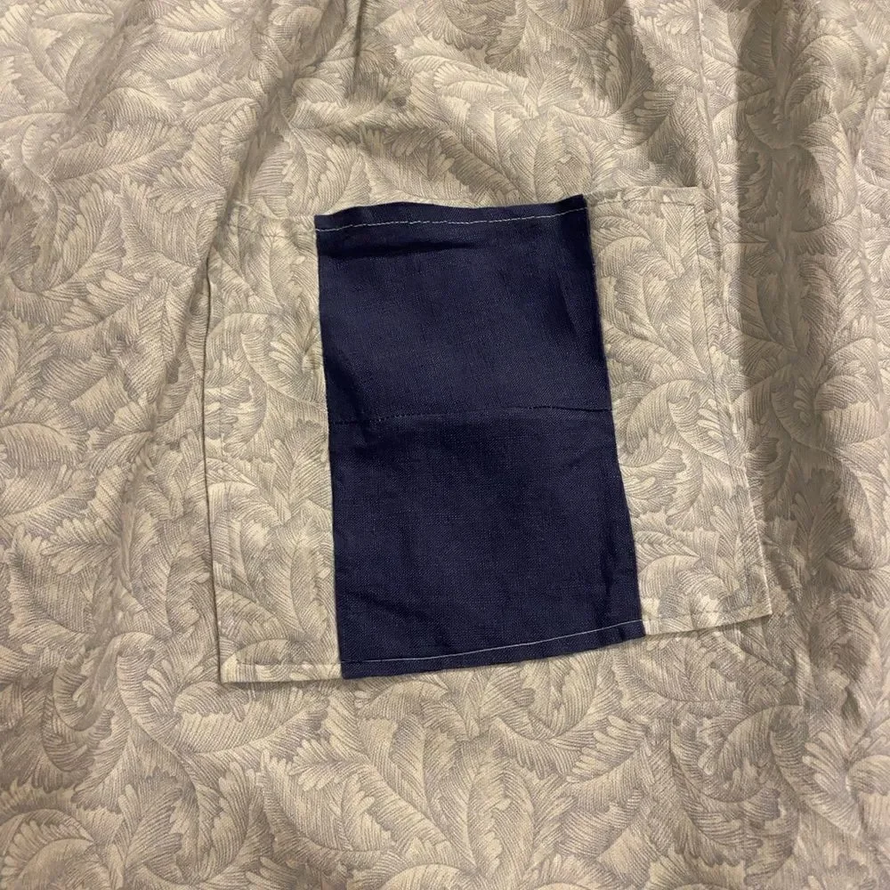 Simple Homemade Apron with Pocket