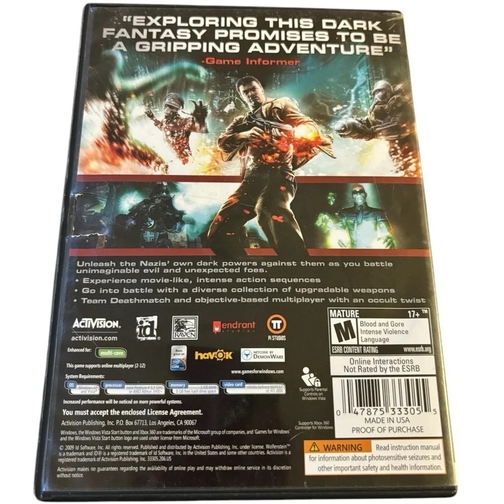 Activision wolfenstein pc
