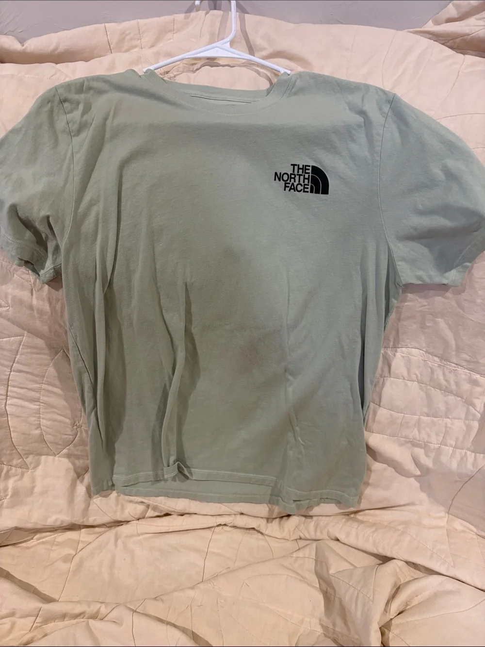 The North Face Men’s Sage Green Short-Sleeve Logo Tee