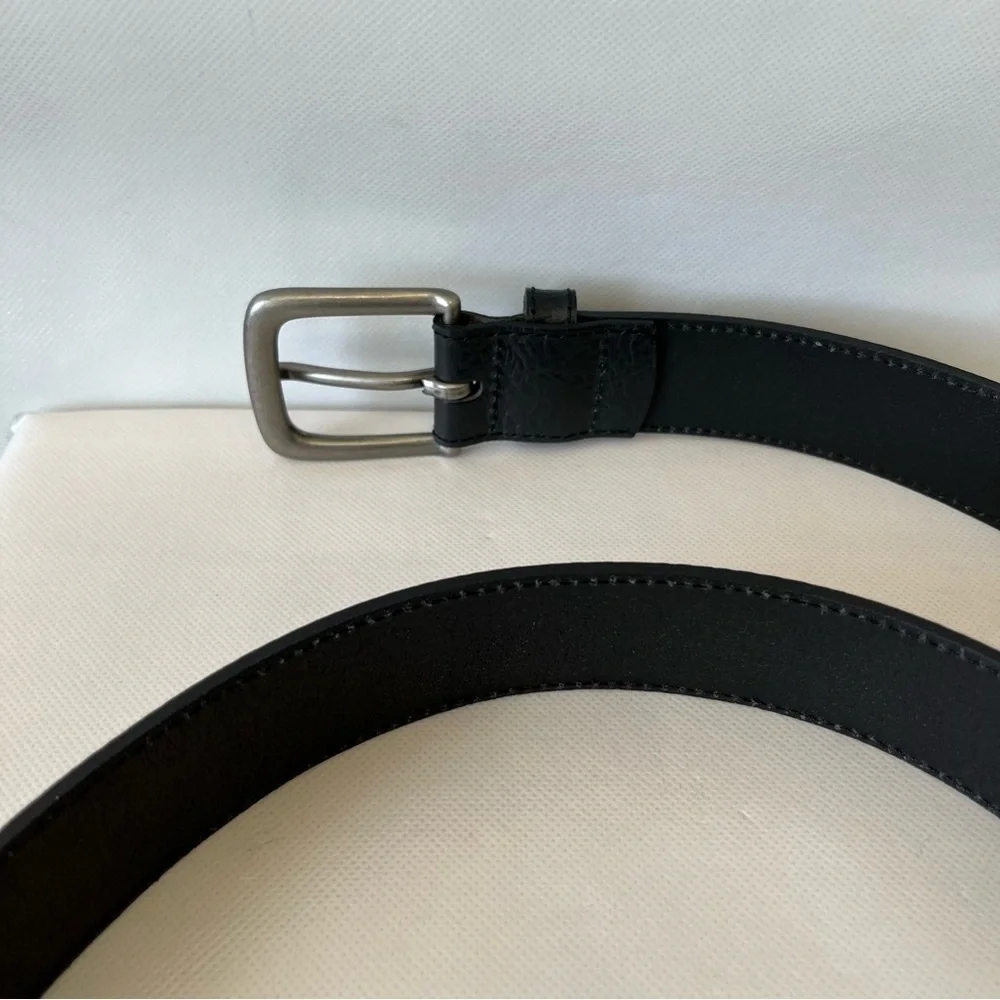 Wrangler black leather