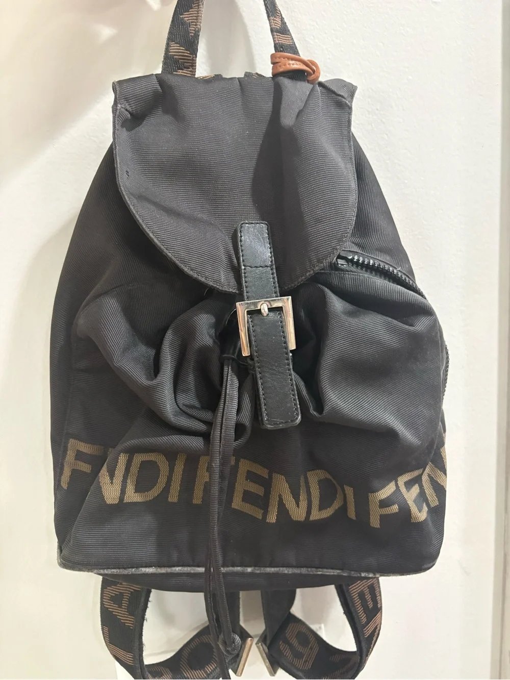 Fendi backpack has