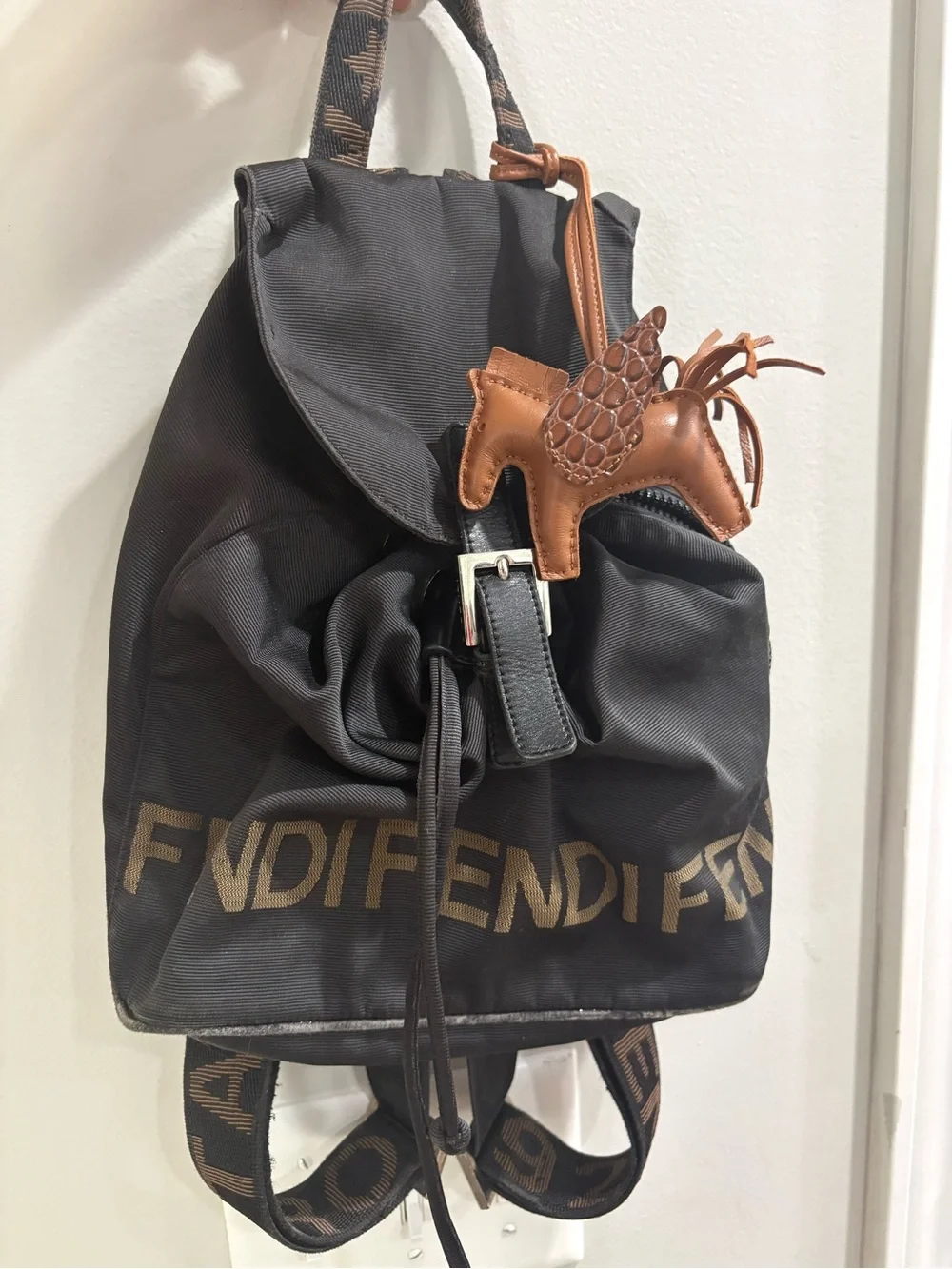Fendi backpack has