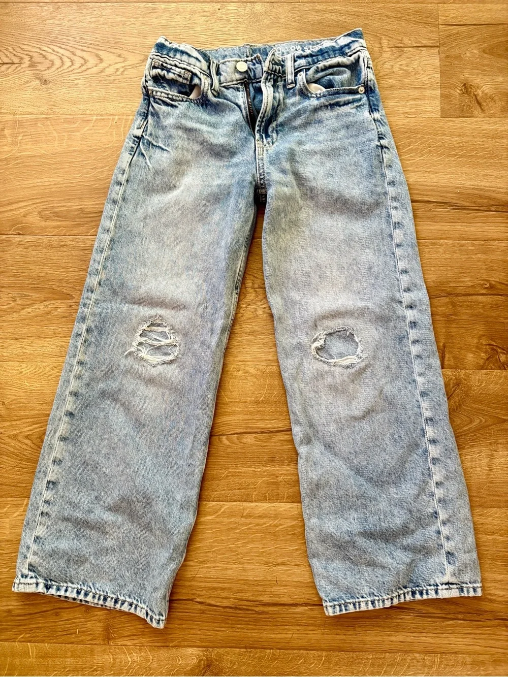 GAP Light Blue Distressed Kids' Jeans