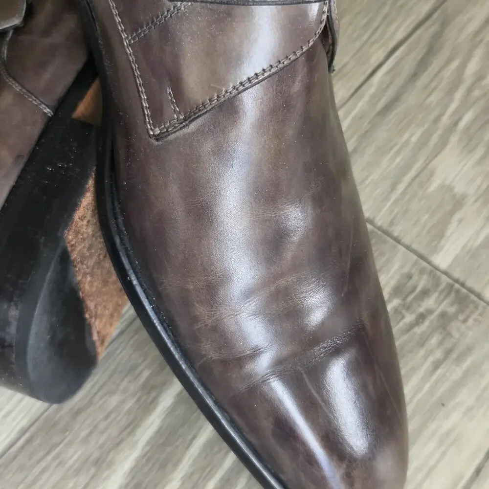 Magnanni closure detail shoes