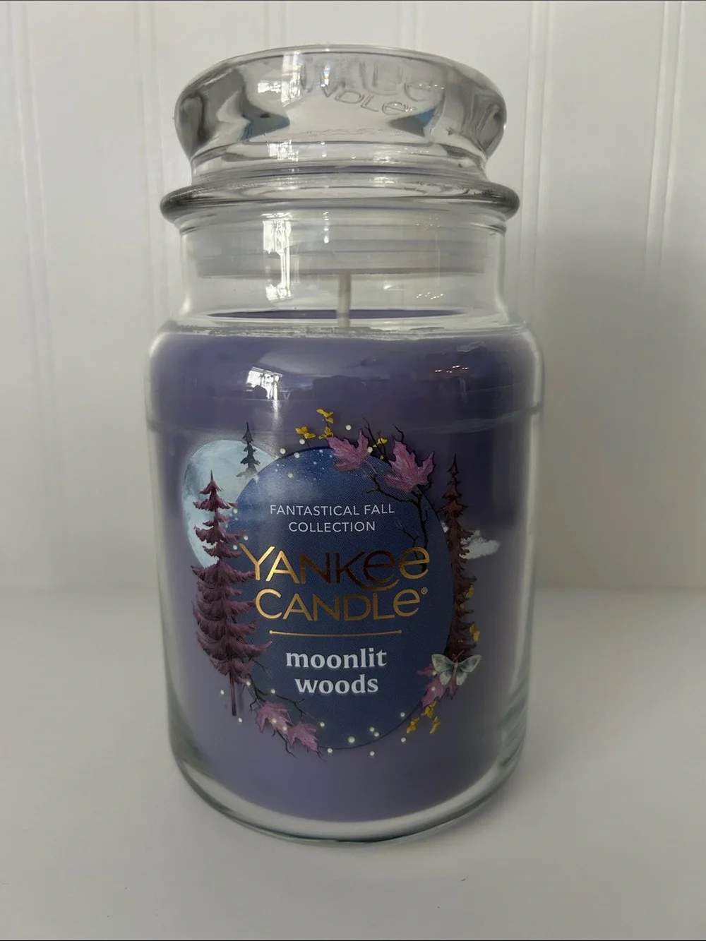 Yankee Candle Moonlit Woods Large Jar Candle - Purple