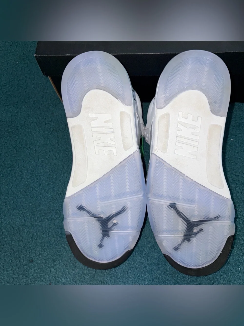 Jordan worn twice