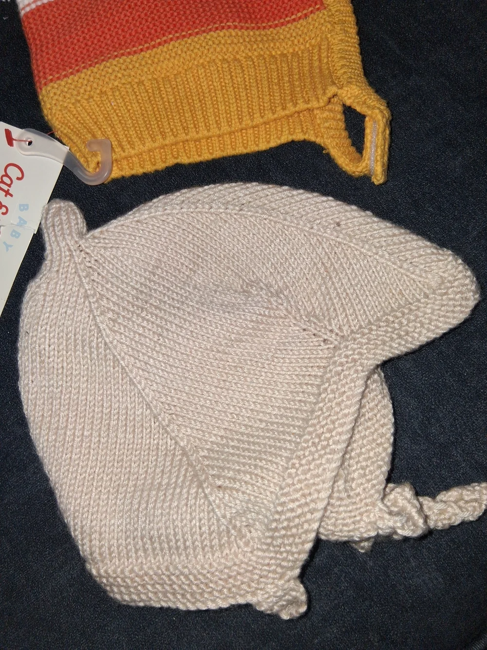 Cat & Jack jackets yellow knit