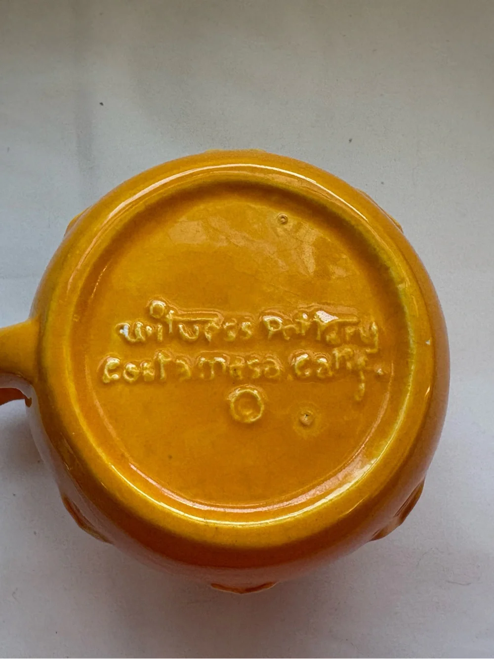 Witness Pottery vintage made