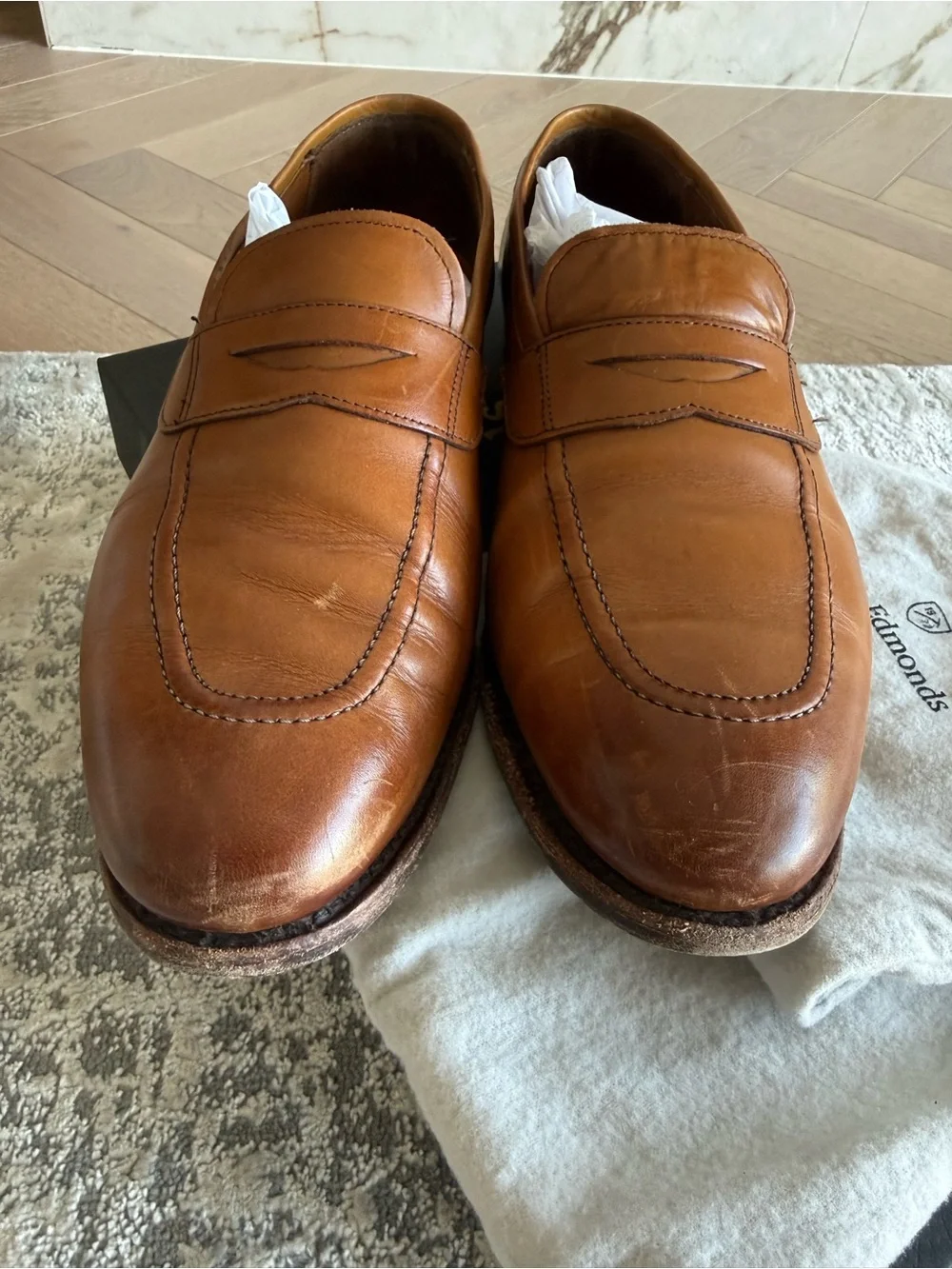 Allen Edmonds smooth brown