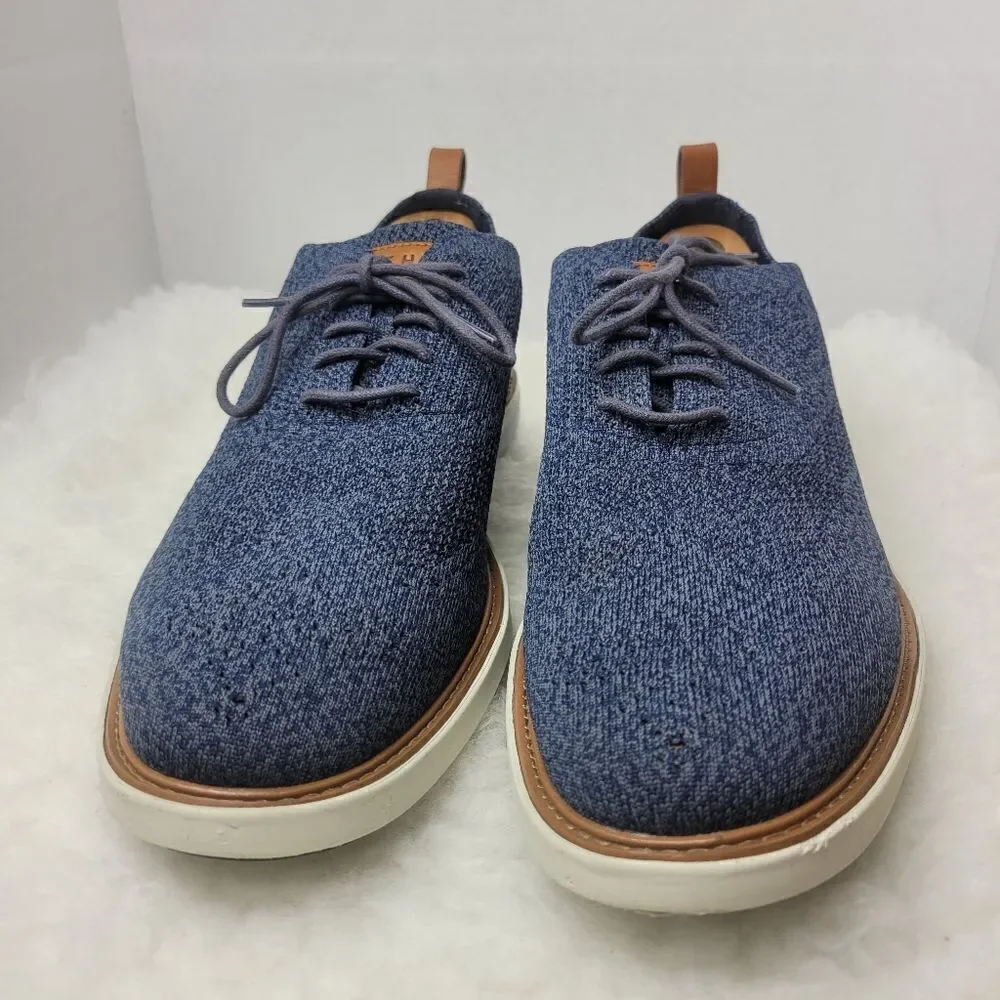 Cole Haan GrandEvolution Stitchlite Oxford Blue Knit Grand OS Mens Shoes Size 13