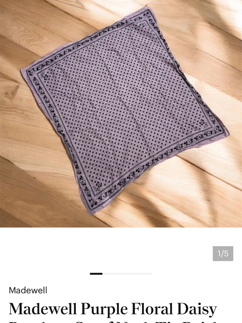 Madewell iso cotton