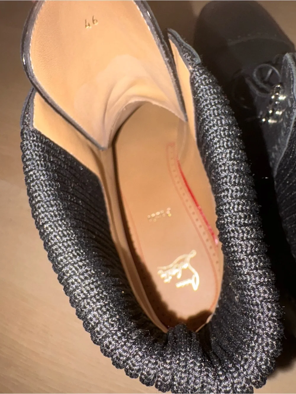 Christian Louboutin sleek black