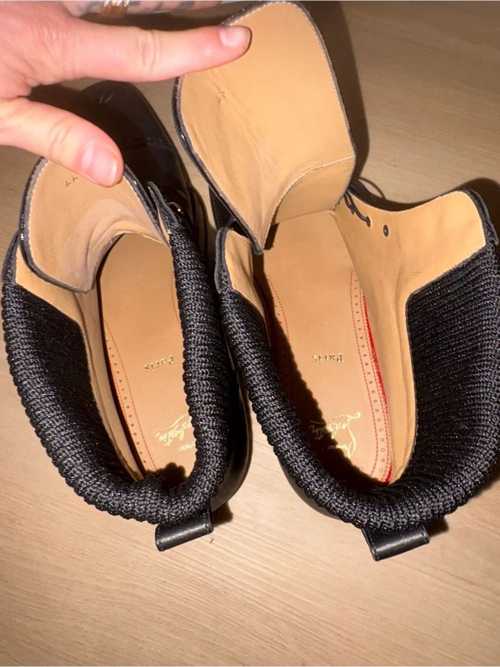 Christian Louboutin sleek black