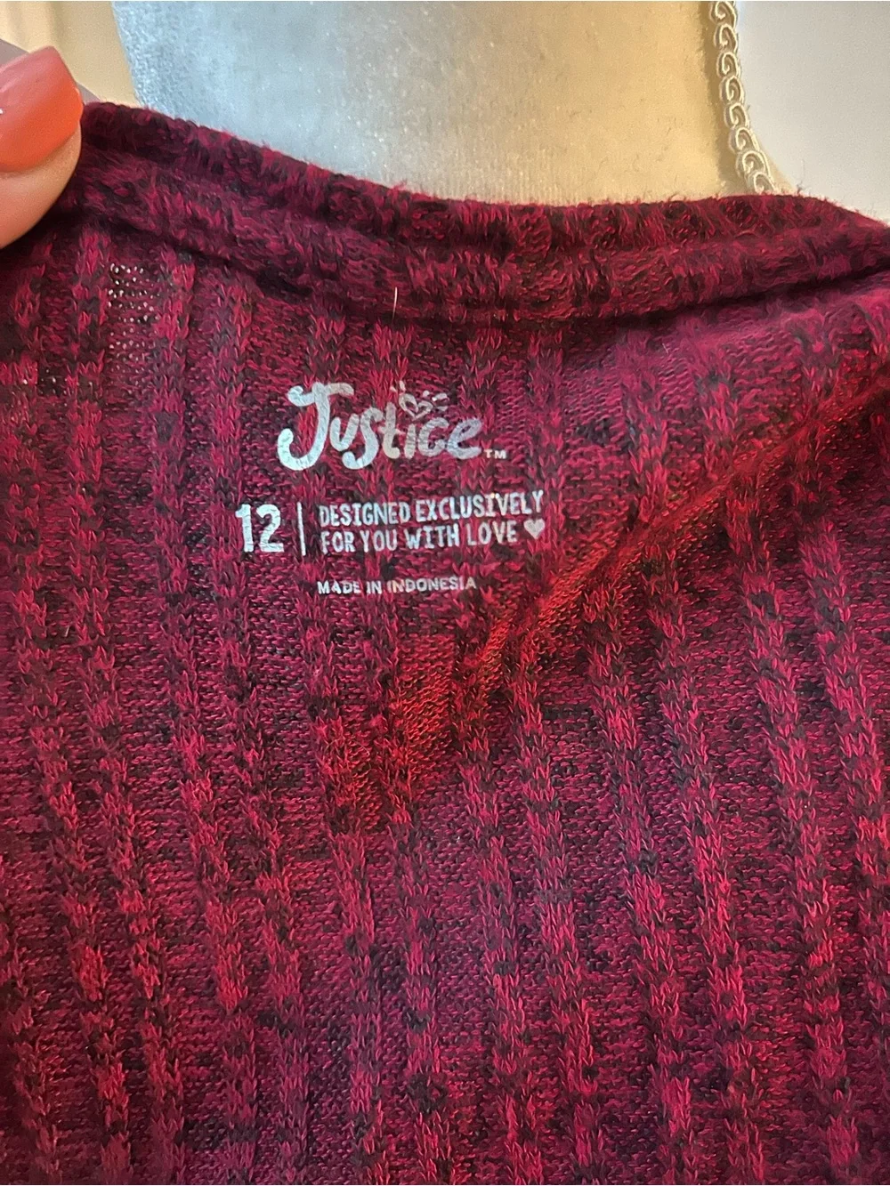 Justice grey blue