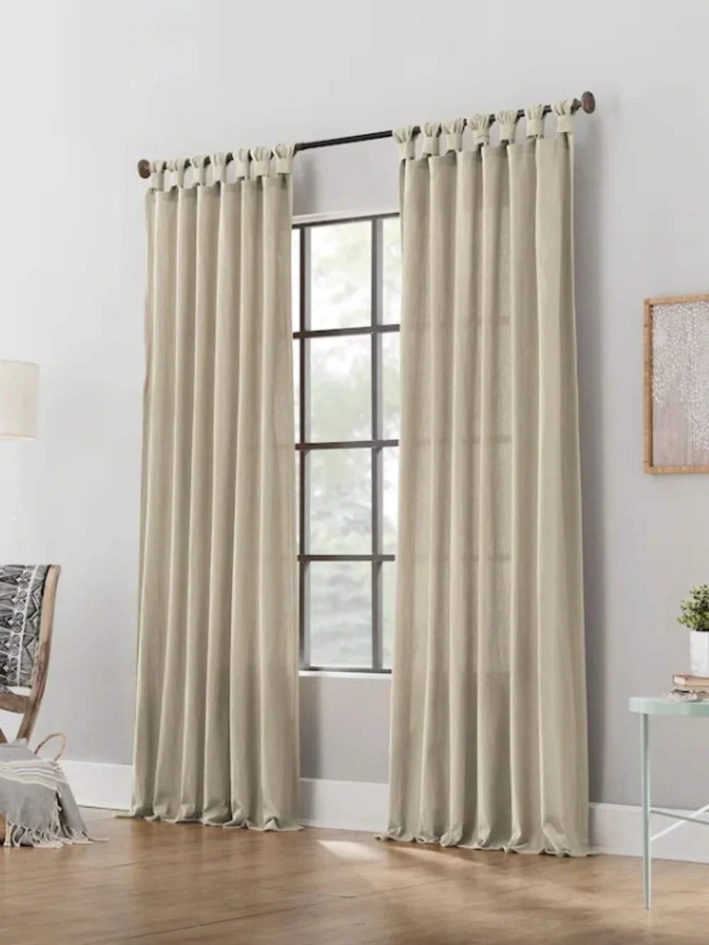 Archaeo Cotton Twist Tab Curtains pair
