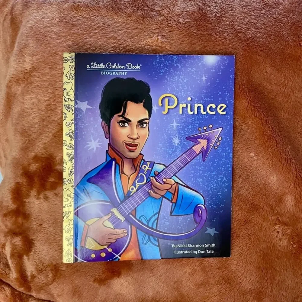 NEW Little Golden Book Biography Kids Book PRINCE