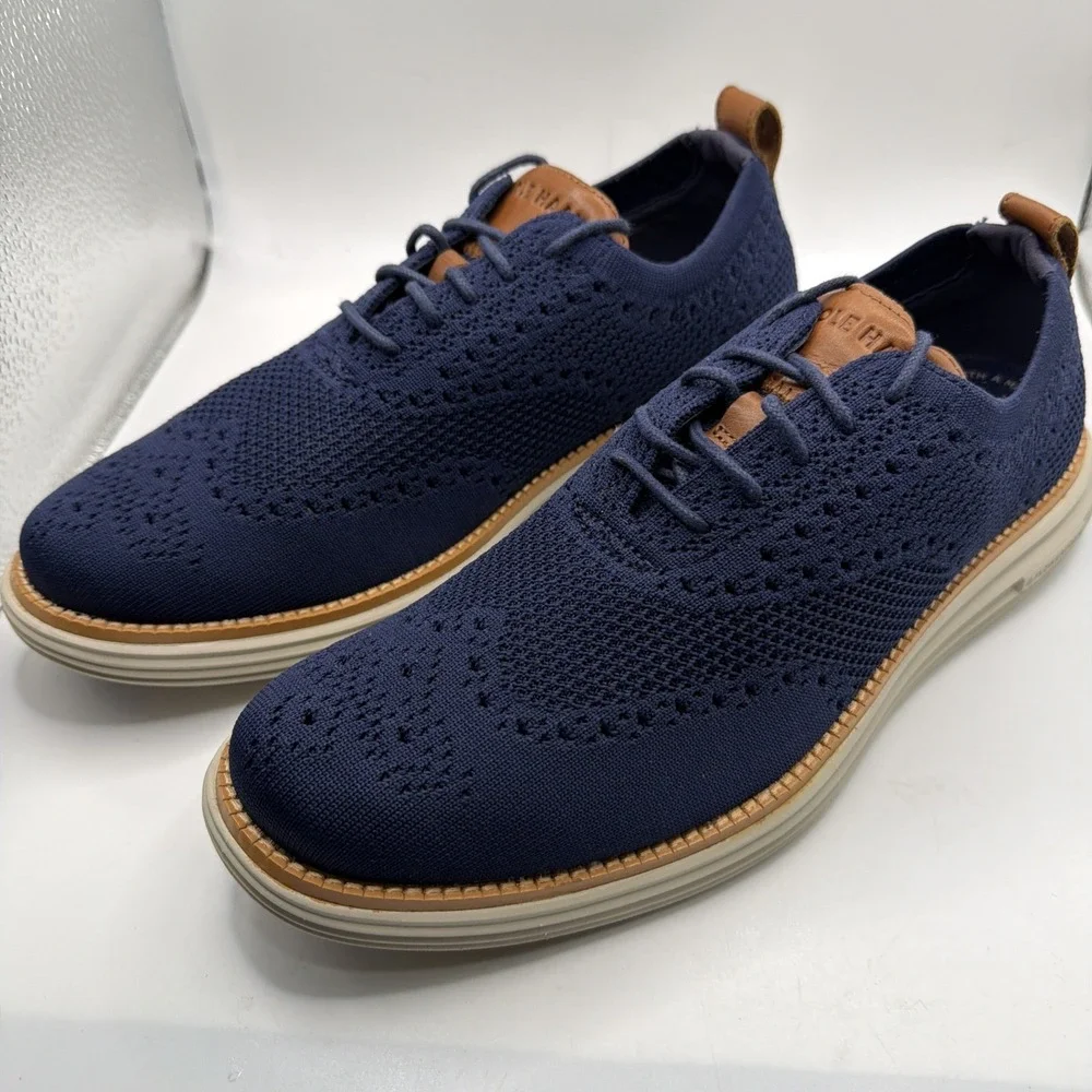 Cole Haan Men's Blue OG Remastered Stch OX Size 9.5 M New