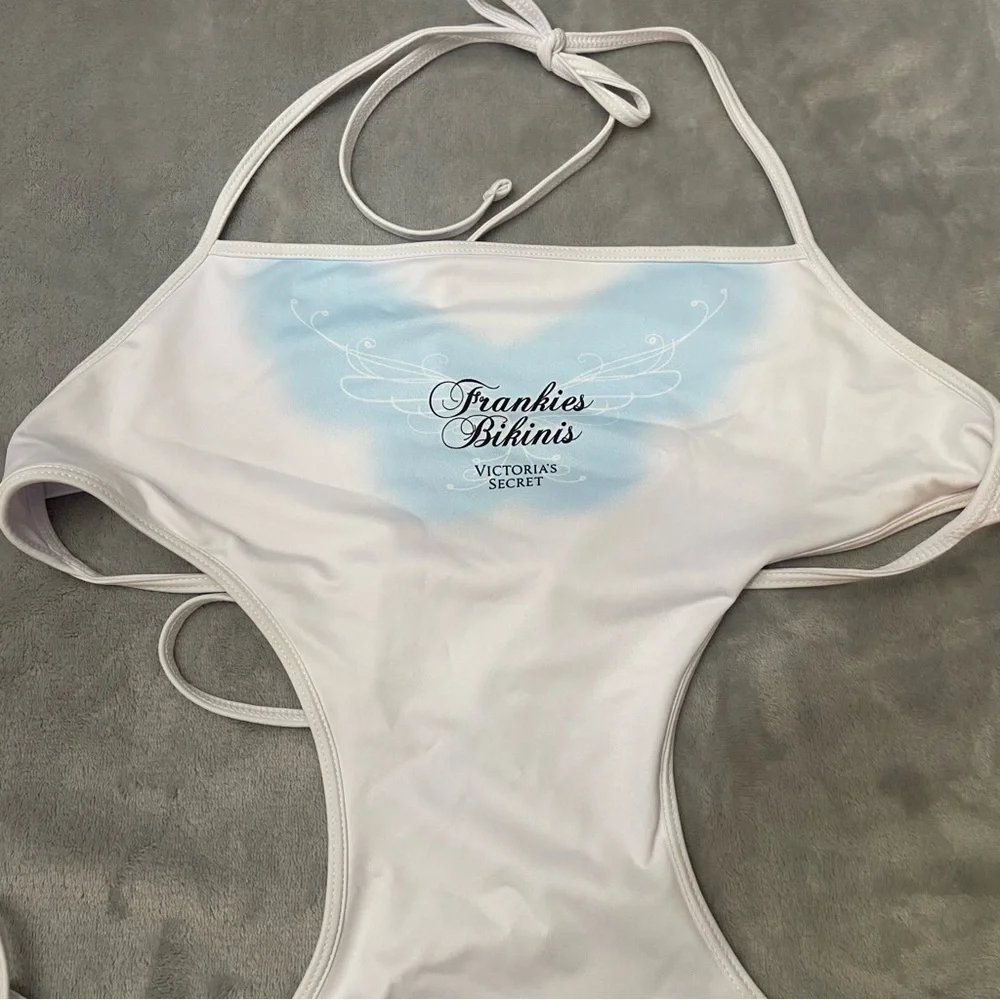 Frankies Bikinis white strappy