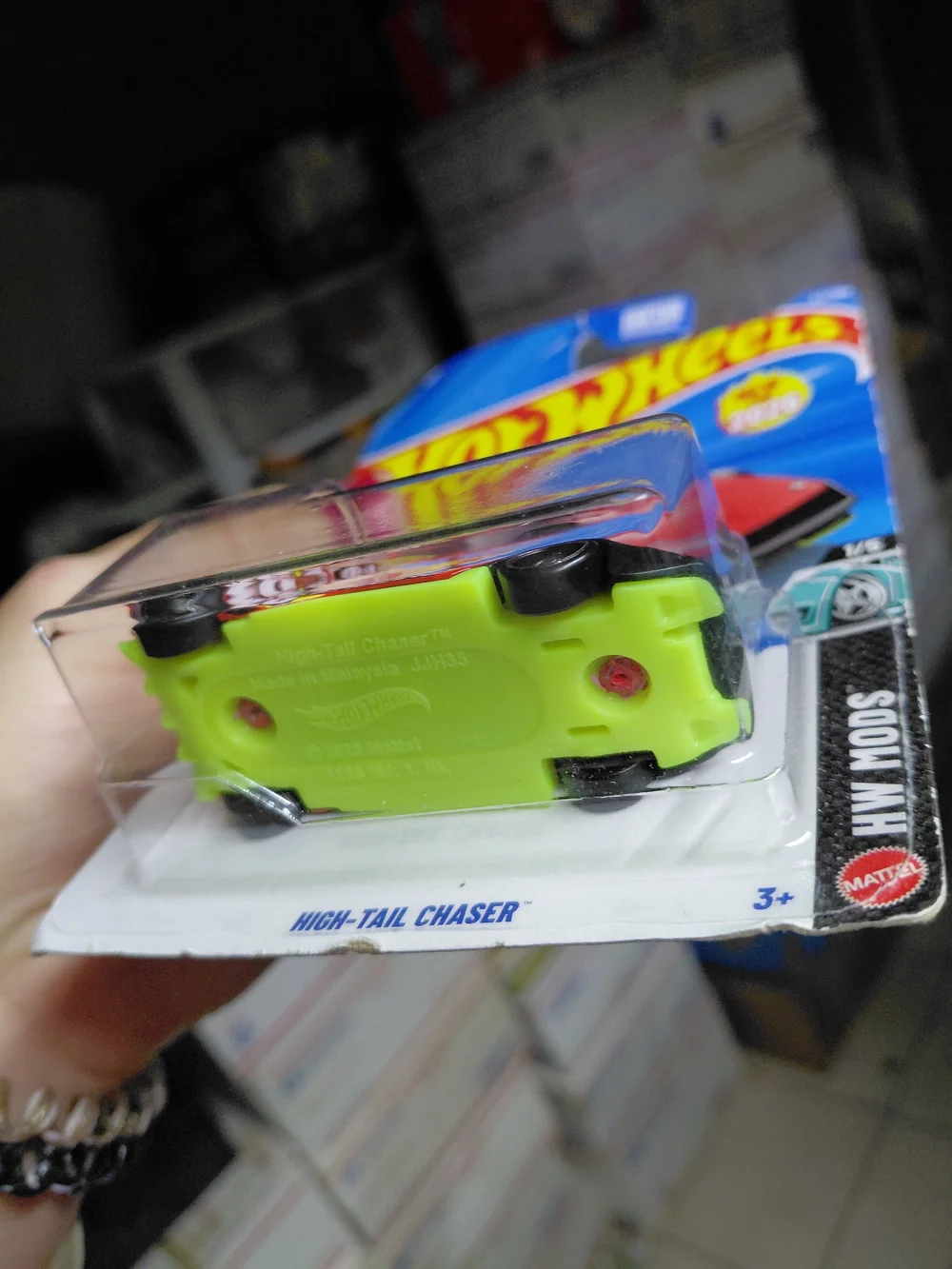 High-Tail Chaser, a brand-new 2026 casting from the HW Mods series (1/5) numbere