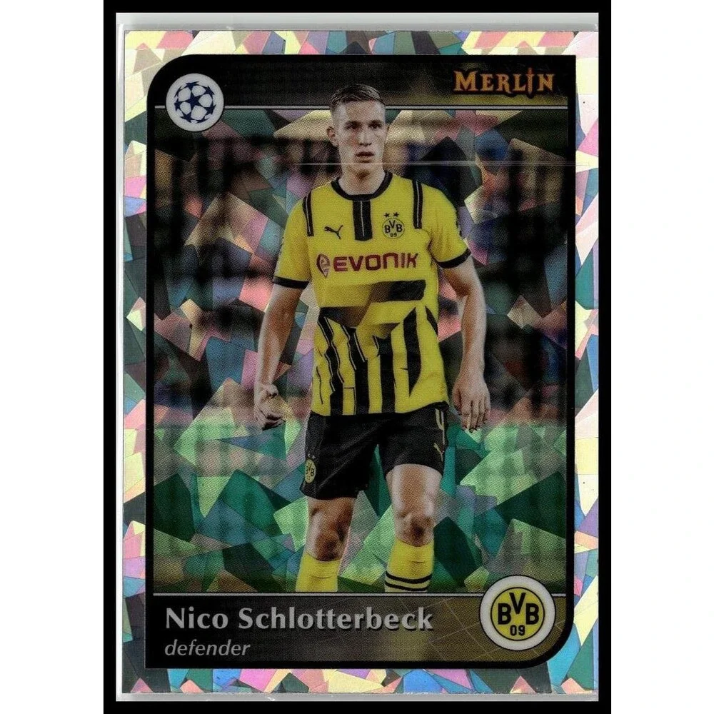 2024-25 Merlin UEFA Nico Schlotterbeck #150 Dortmund Atomic