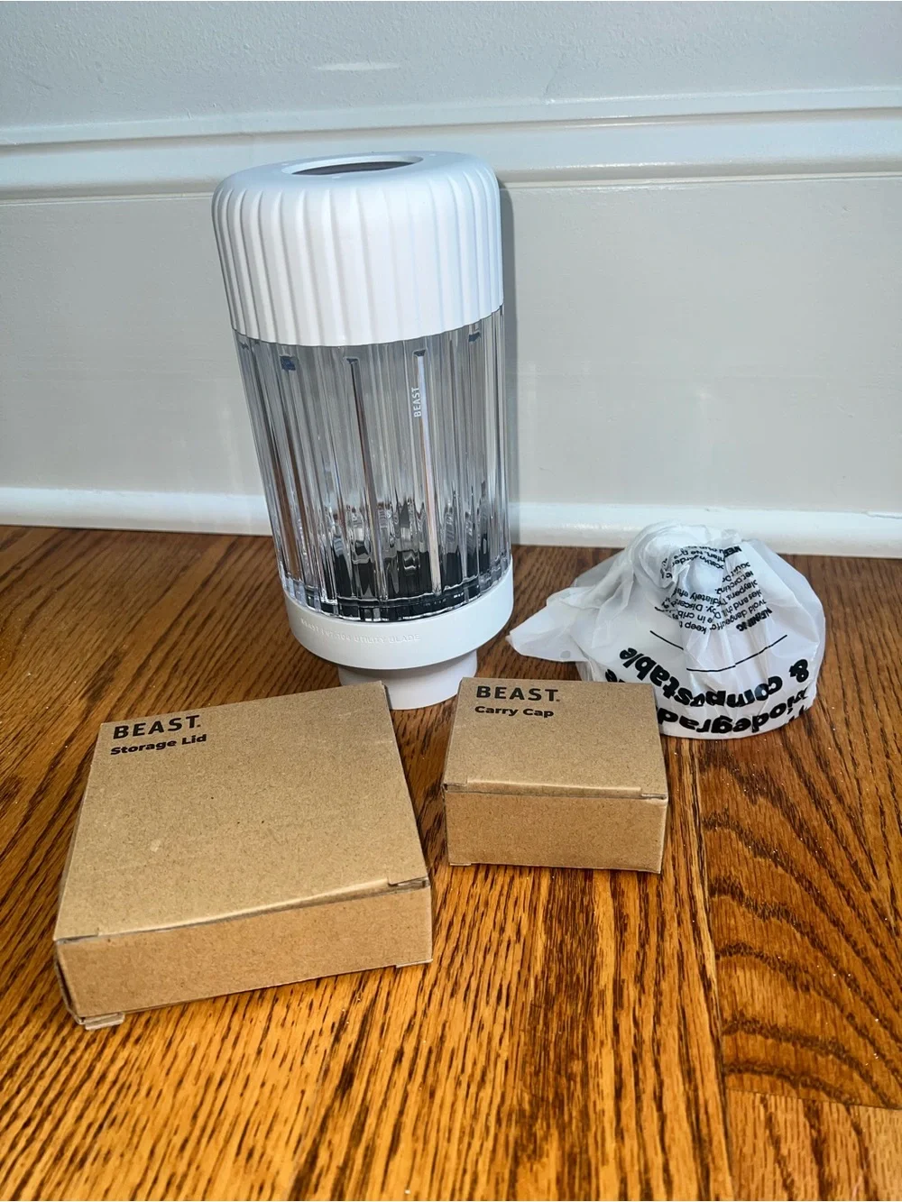 NEW Beast blender replacement parts cloud white