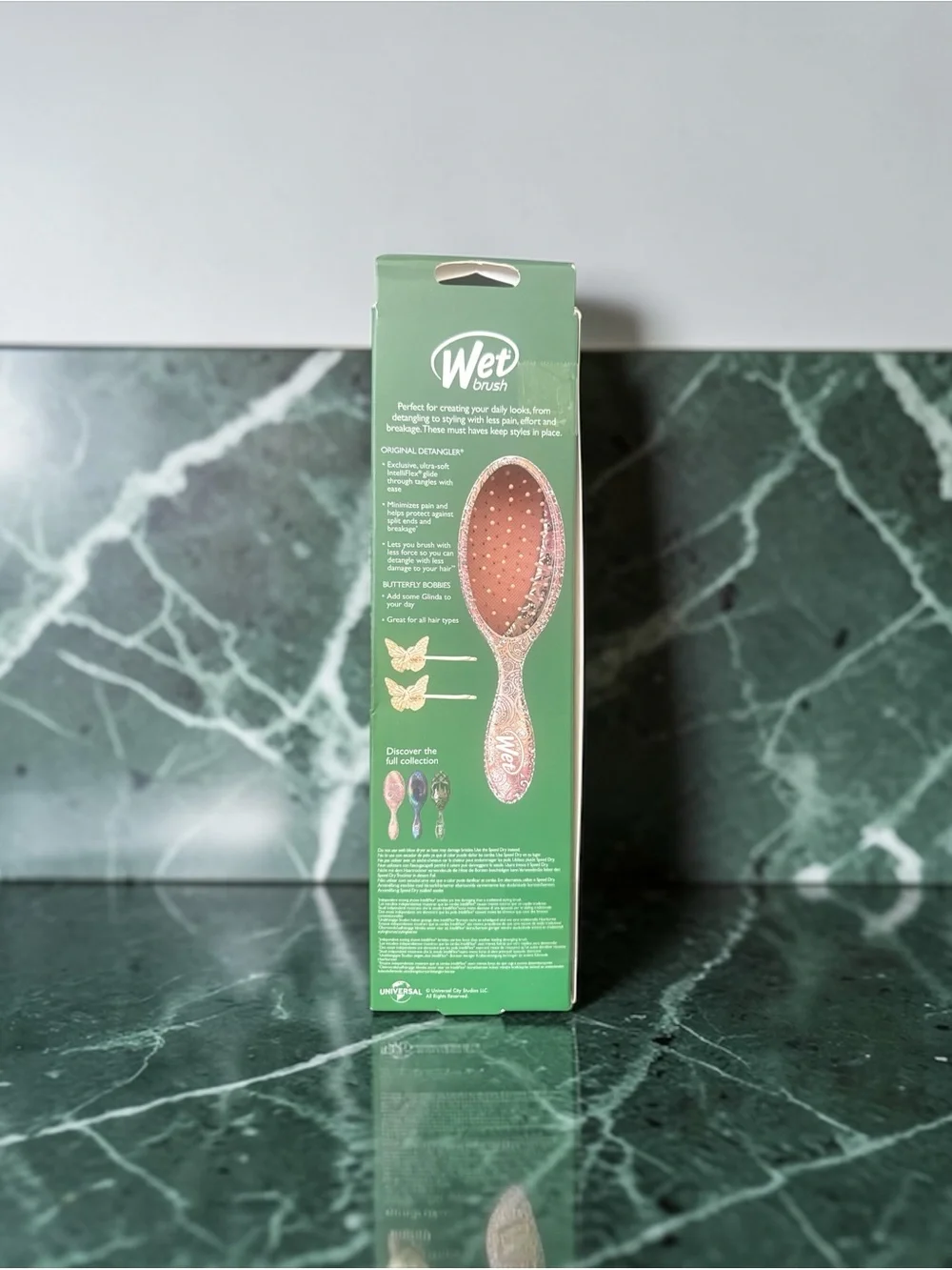Wet Brush Wicked Detangler Hair Brush NIB