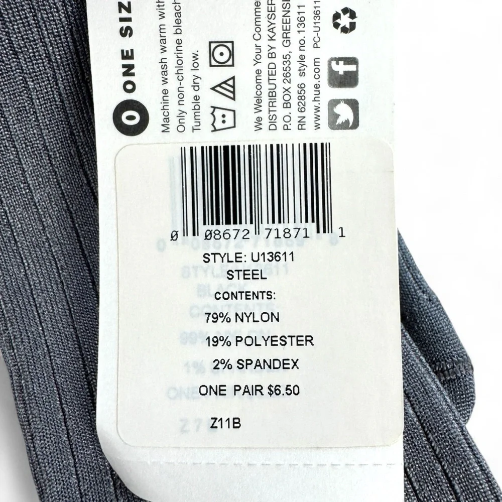 HUE stylish ribbed