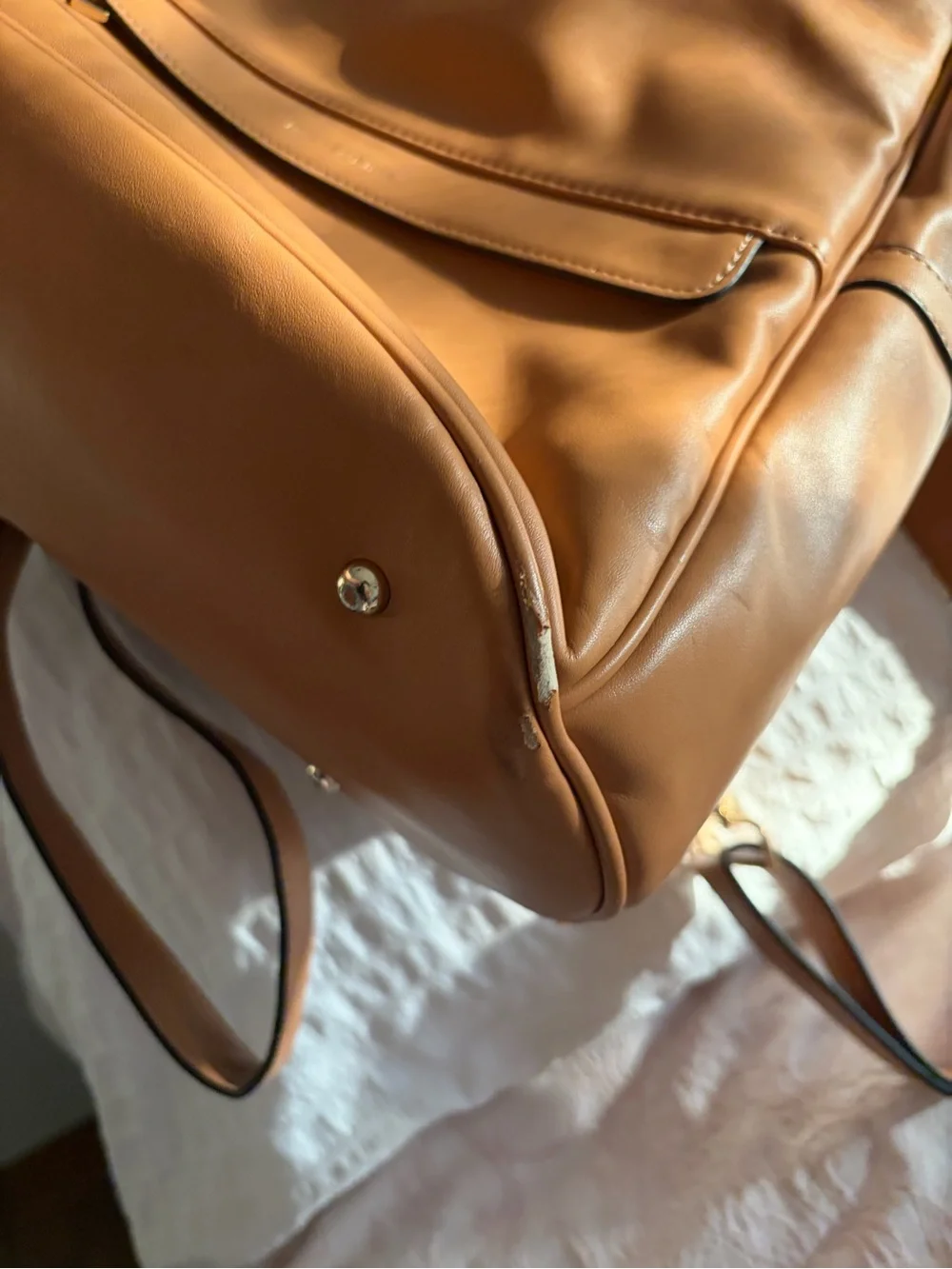 Mia and sophia tan leather