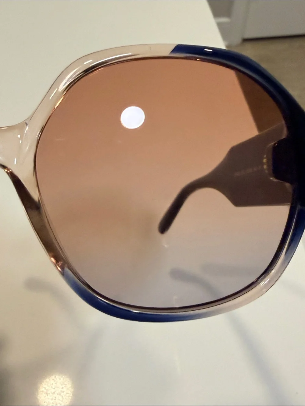 Brand New Salvatore Ferragamo SF943S 083 Oversized Sunglasses Blue Pink 60mm