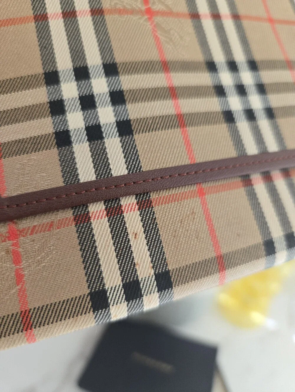 Burberry vintage haymarket
