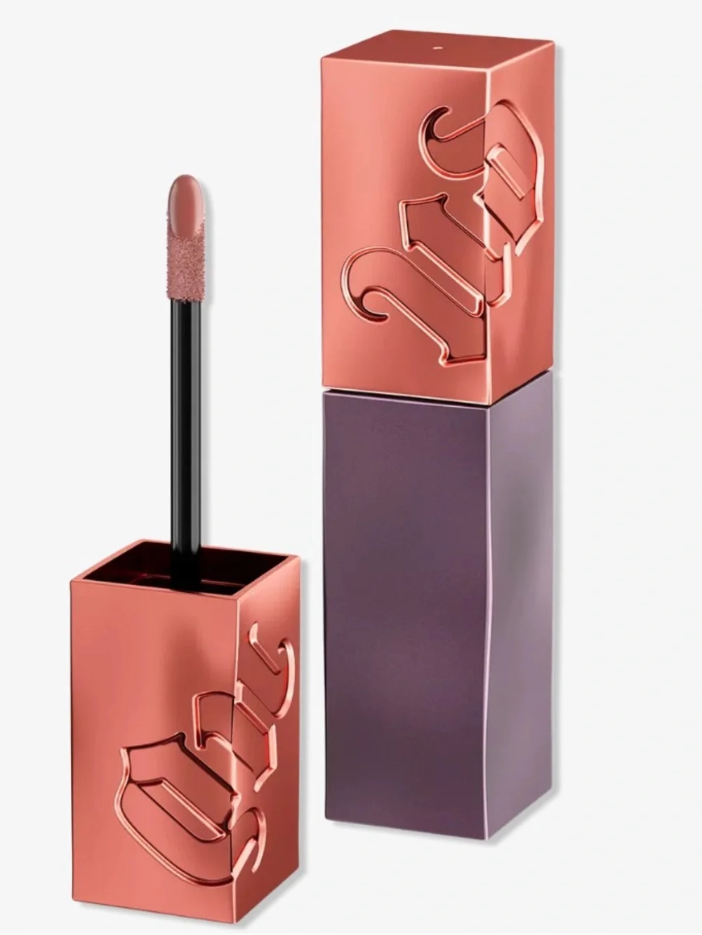 🌷 Urban Decay Toy With Me warm rose pink Lip Bond Liquid Lipstick New FullSz