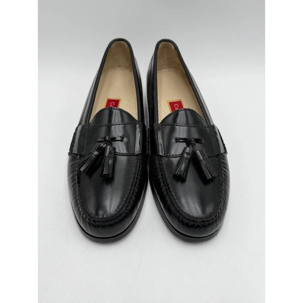 Cole HAAN PINCH TASSEL Women's NEW Slip On Loafer Black US Size 10 B