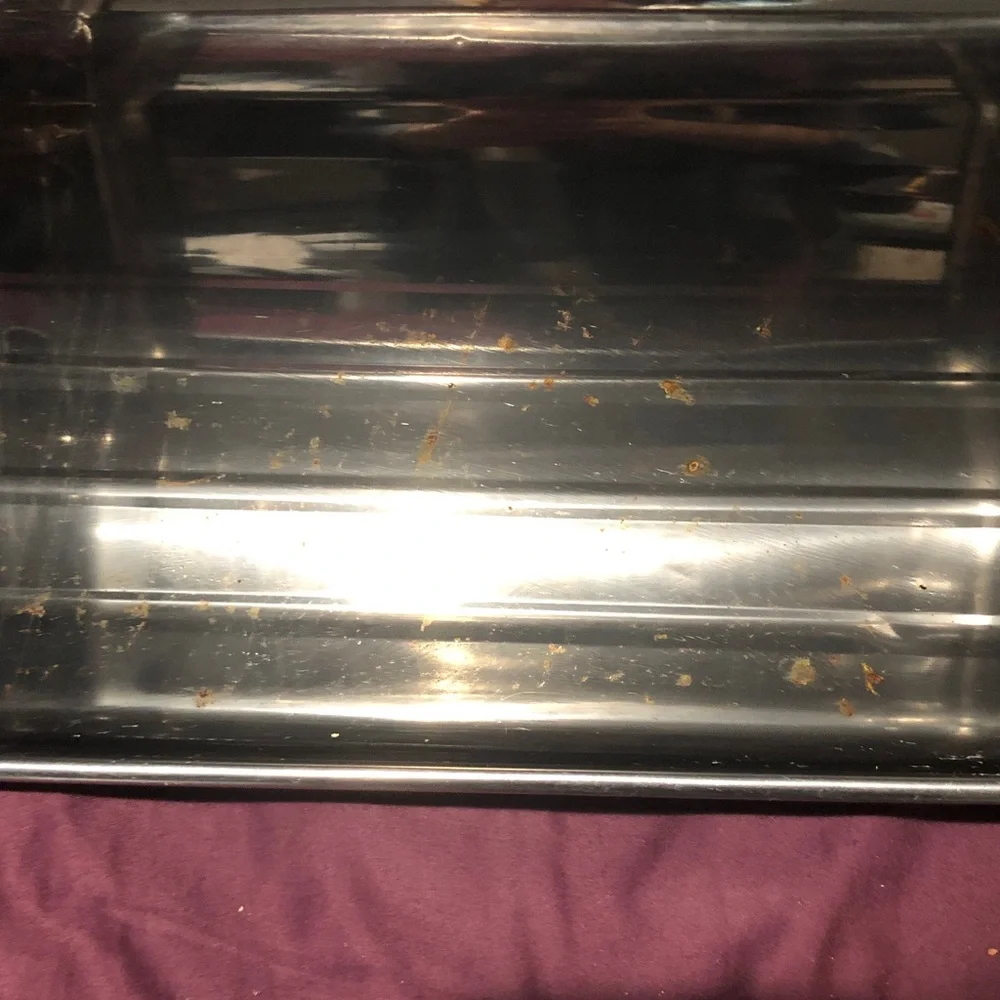 Simpli-Magic Silver Bread Box