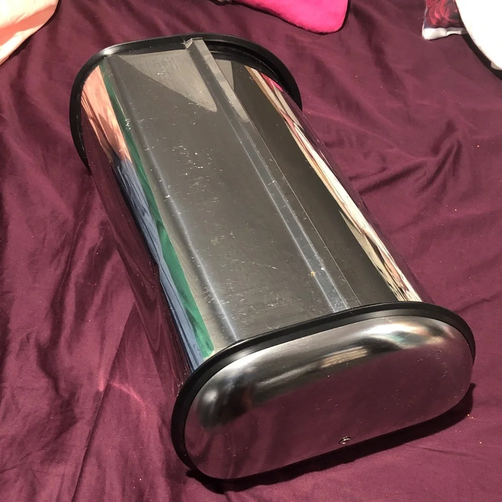Simpli-Magic Silver Bread Box