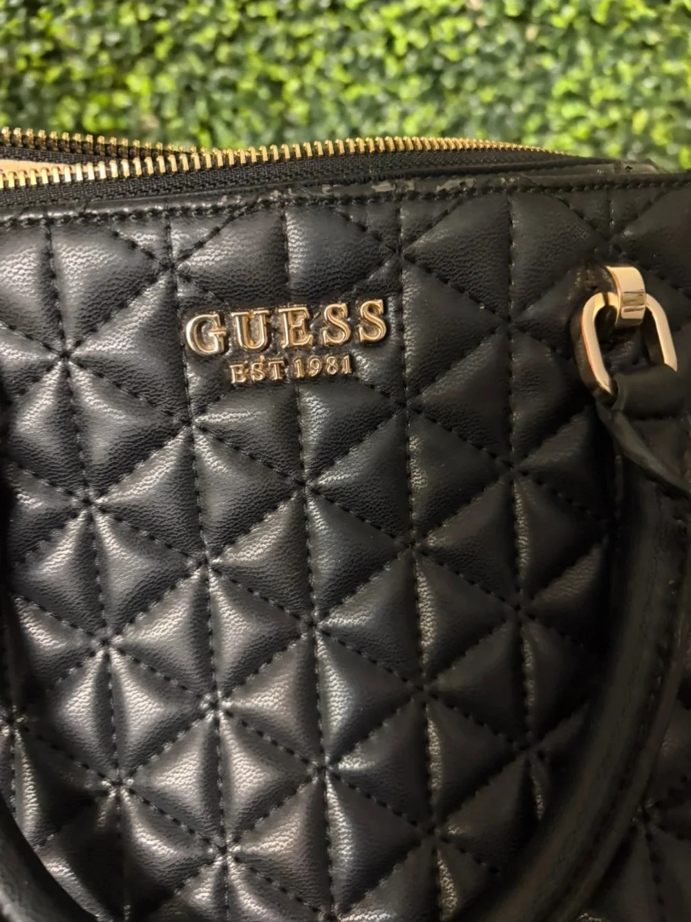 Guess stylish satchel