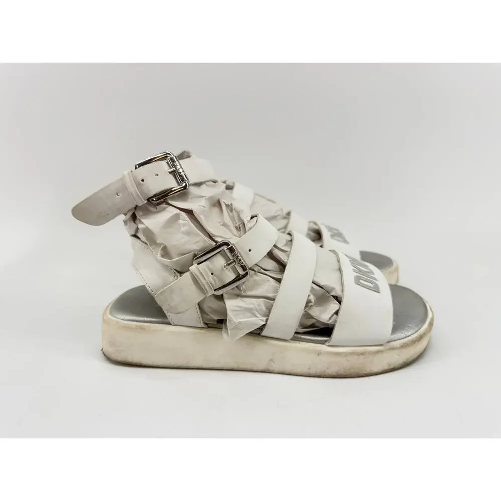 Dkny white strappy