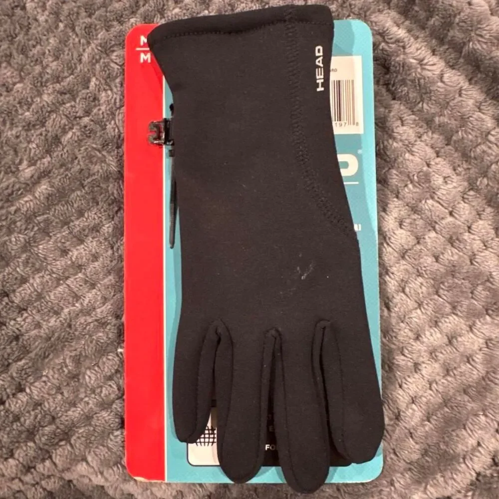 Head Women's Black Gloves