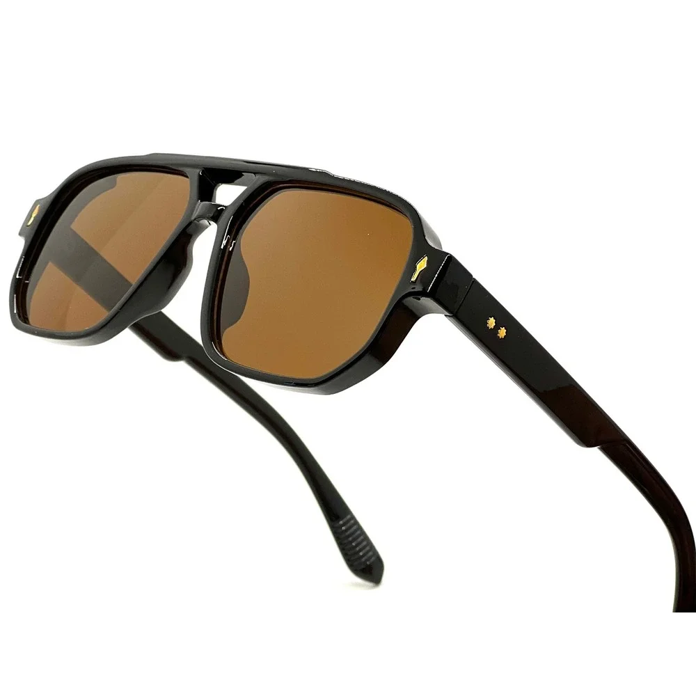 Men Sunglasses Dark Brown Lens UV400 Protection Driving Sporty Beach Stylish New