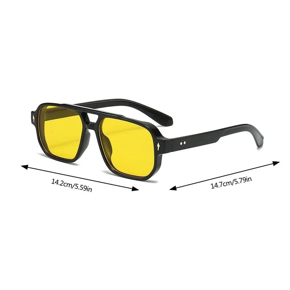 Men Sunglasses Dark Brown Lens UV400 Protection Driving Sporty Beach Stylish New