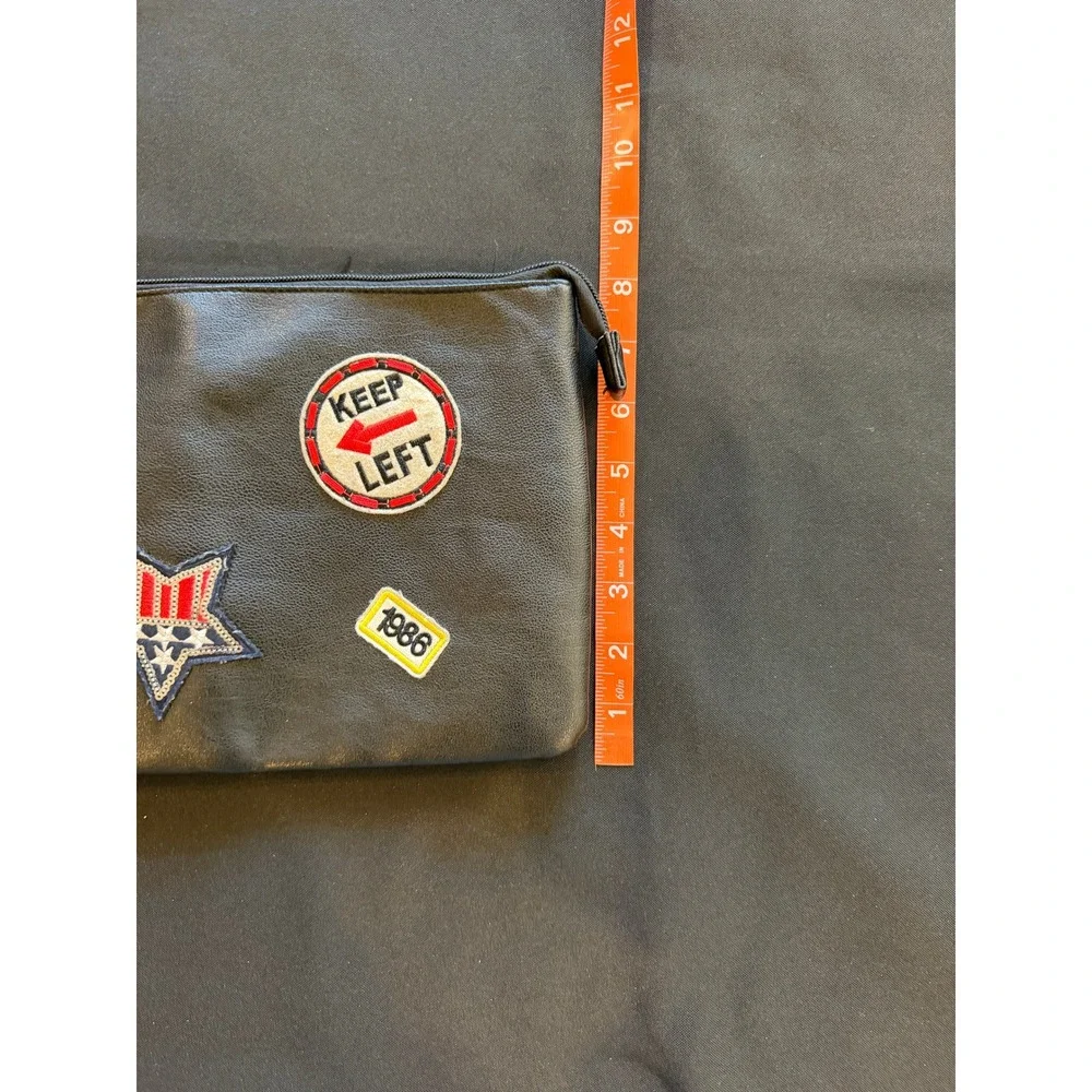 N/A graphic embroidered